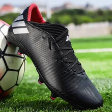 Мужская спортивная обувь унисекс с подошвой АГ; уличные футболки с шипами; мужские футбольные бутсы; оригинальные бутсы