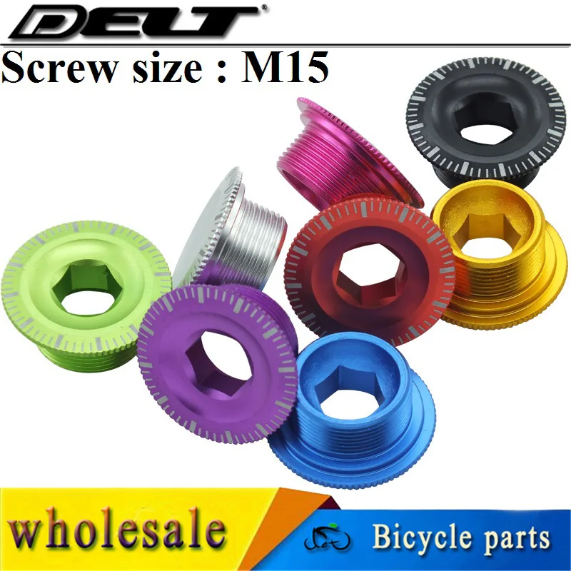 M15 10pcs MTB Fixing Road Mountain Bicycle Bike Crankse Crank Arm cover caps screws bolt Black Red Gold Blue Purple Silver Pink | Спорт и