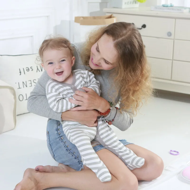 

Spring Autumn Baby Newborn Rompers Soft Jumpsuit Cotton Toddler Rompers Baby Pajamas Cartoon Printed Cute Sleepwear