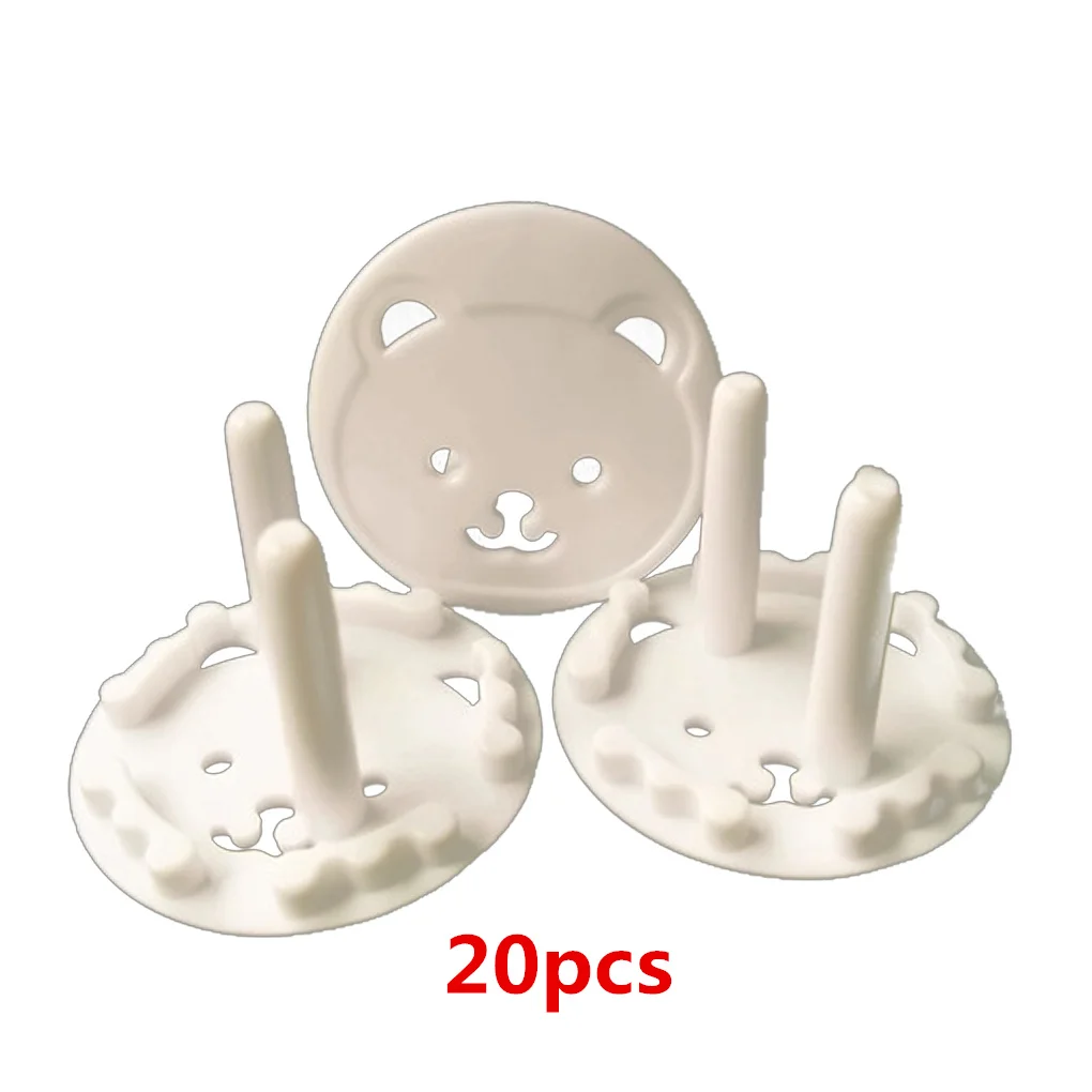 20PCS Горячее предложение! Распродажа! 10/20/30 шт ЕС Мощность розетка электрическая розетка для Защитная защита от поражения электрическим током Вилки Защитная крышка - Цвет: 20PCS