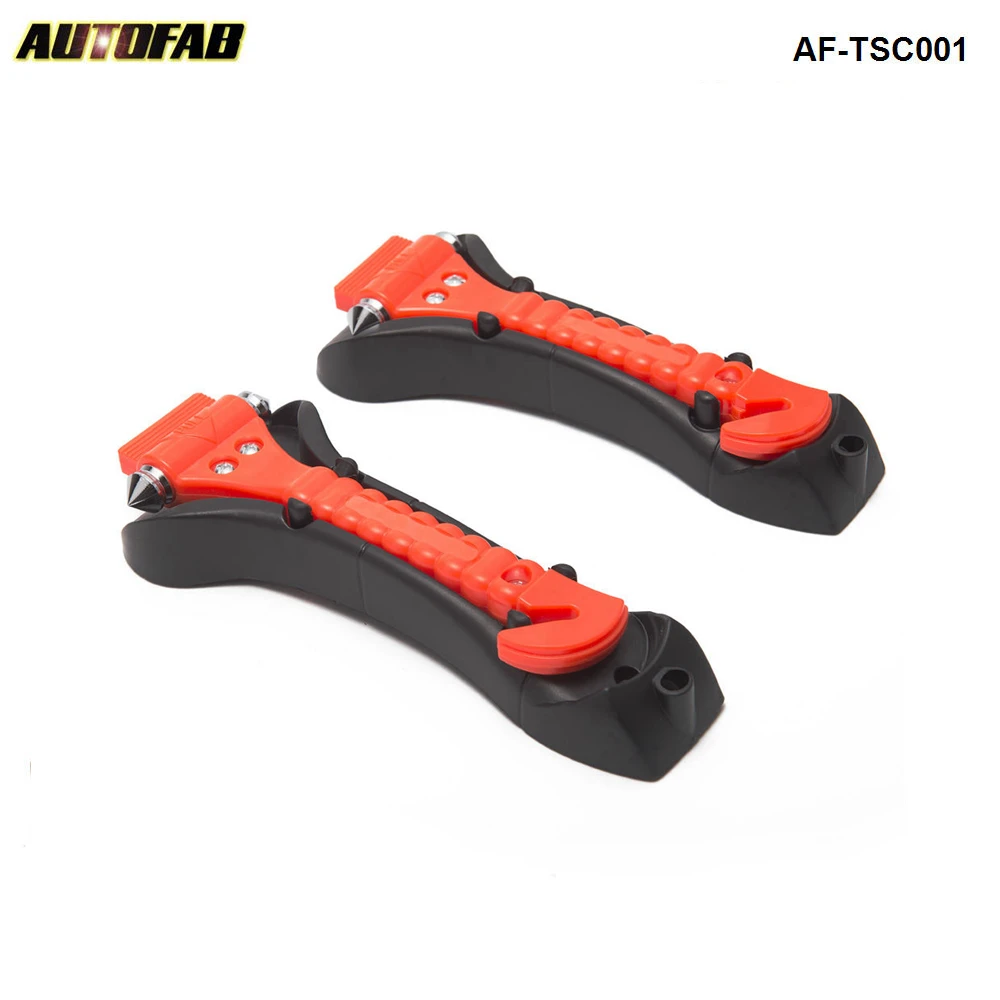 

1Pair Car Window Glass Seat Safety AUTO Emergency Life-Saving Hammer Belt Cutter AF-TSC001-AF