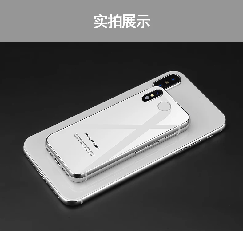 Melrose карманный мини-смартфон с отпечатком пальца ультратонкий 3,4 дюймов MTK Android 8,1 Google Play Store студенческий Android Мобильный fone
