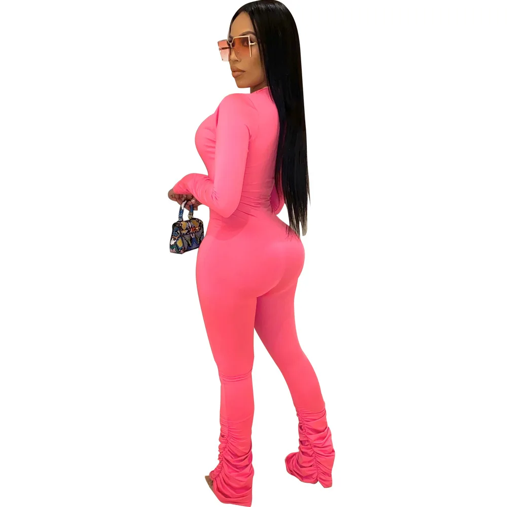 Women Jumpsuit Solid Color