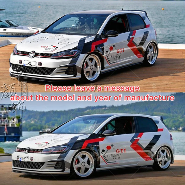 All Entered 20 X 7 Cm Sticker Auto Tuning Golf GTI Opel Sticker Decal JDM  in 18 Colors 