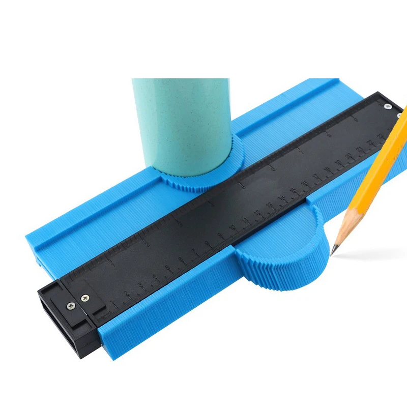 Upgrade Contour Meter Gauge Flooring 10inch duplicator Ruler Form Duplication Tool for Measurement