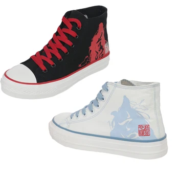 

Brdwn The Grandmother of Demonic Cultivation Mo Dao Zu Shi Lan Wangji Wei Wuxian Fashion Flat Casual Canvas Shoes
