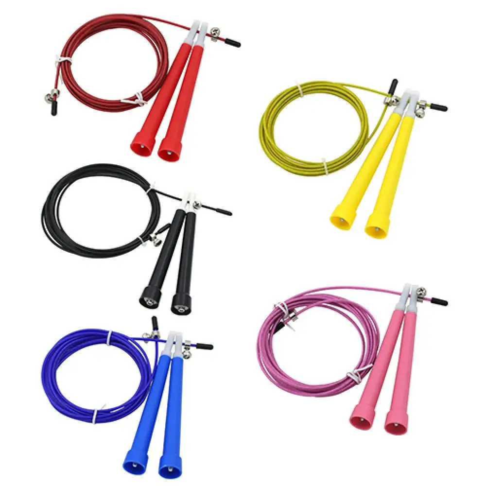 Jump Rope Speed Wire Skipping Adjustable Jump Rope Fitness Exercise Cardio Crossfits Sport Fitness Skipping
