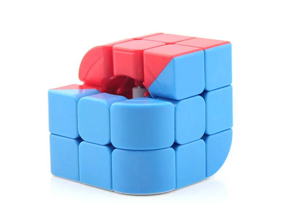 Высококачественный Trihedron FanXin 3x3x3, магический куб с выгнутой поверхностью, скоростная головоломка, рождественский подарок, идеи, детские игрушки
