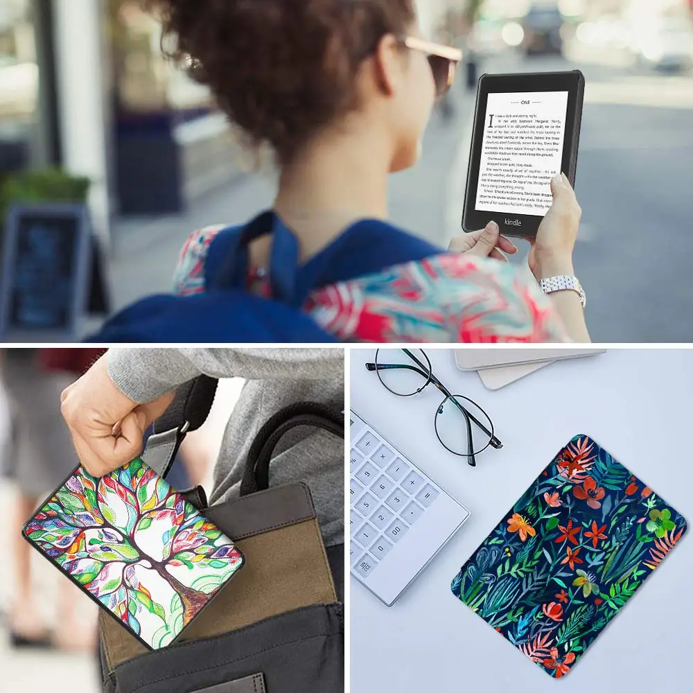 Магнитный чехол GAUGGER для Kindle Paperwhite 4 eReader (10 го поколения 2018 выпуска) с ультратонким
