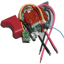 Defeng switch 10.8v12v chave de fenda ferramenta elétrica interruptor de velocidade suporte para a frente e exibição de energia reversa EGD-1112B