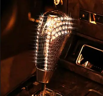 

2019 Diamond Manual Automatic Transmission Vehicle SUV Car Gear Shift Knob Stick Shifter Lever
