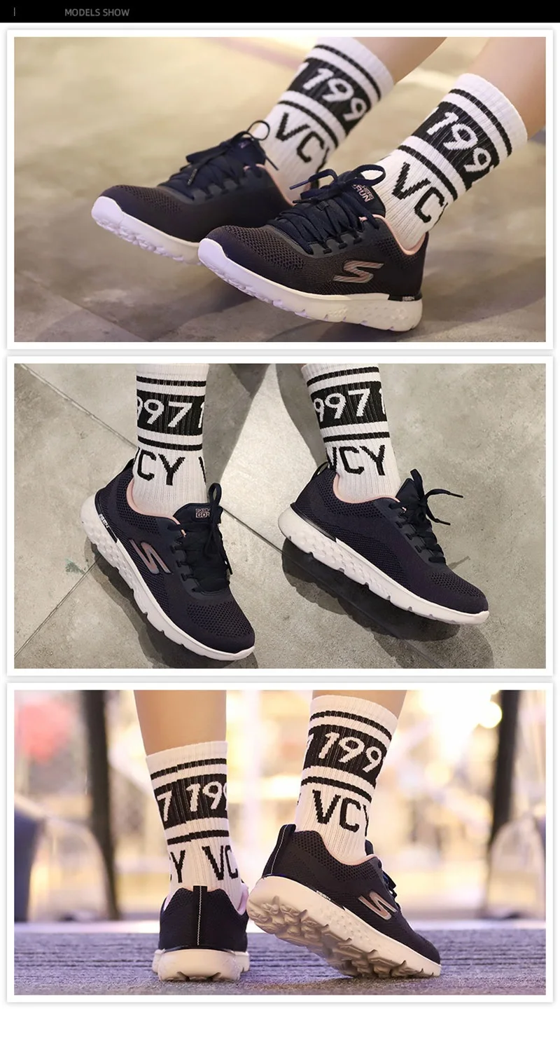 Skechers/обувь GORUN на плоской подошве; спортивная обувь для бега; удобные кроссовки; легкая обувь; повседневная обувь; Tenis Masculino; 667044-NVPK