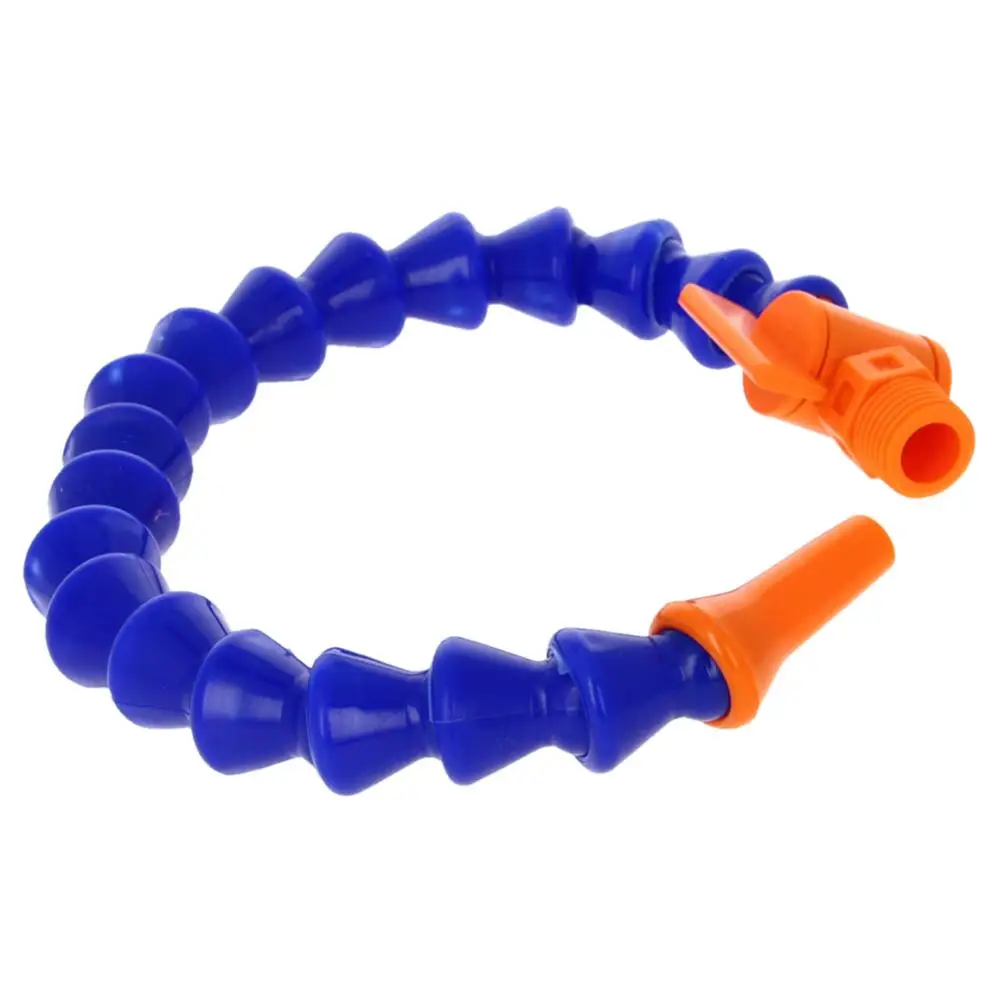 

1/4 Universal Lathe Plastic Flexible Adjustable Water Oil Coolant Pipe Hose Round Nozzle Spark Plug Tube Condenser 300-500mm