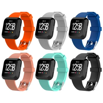 

Gosear Fashion Silicone Watchband Wristband Wrist Band Watch Strap Bracelet Belt for Fitbit Versa Smart Watch Gadget Accessories