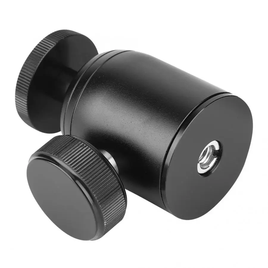 Tripod Ball Head 360 Degree Rotatable Mini Tripod Monopod Panoramic Ball Head 1/4 Inch Mount for SLR Camera 2KG Load Bearing