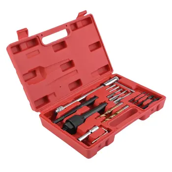 

Tool Set Auto Repair Hand Tool 16PC Glow Plug Keyhole Disassembly Kit Car Repair Tool Socket Wrench Hexagon Set