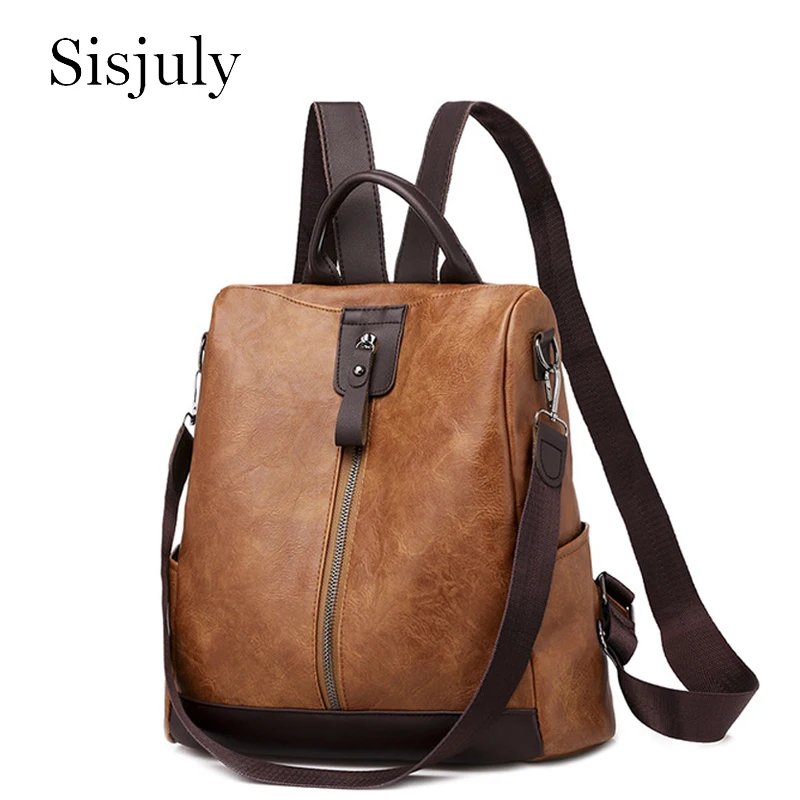 Новые женские мягкие кожаные рюкзаки, высокое качество, винтажный рюкзак, женская сумка, школьная сумка для девочек, женские дорожные сумки на плечо
