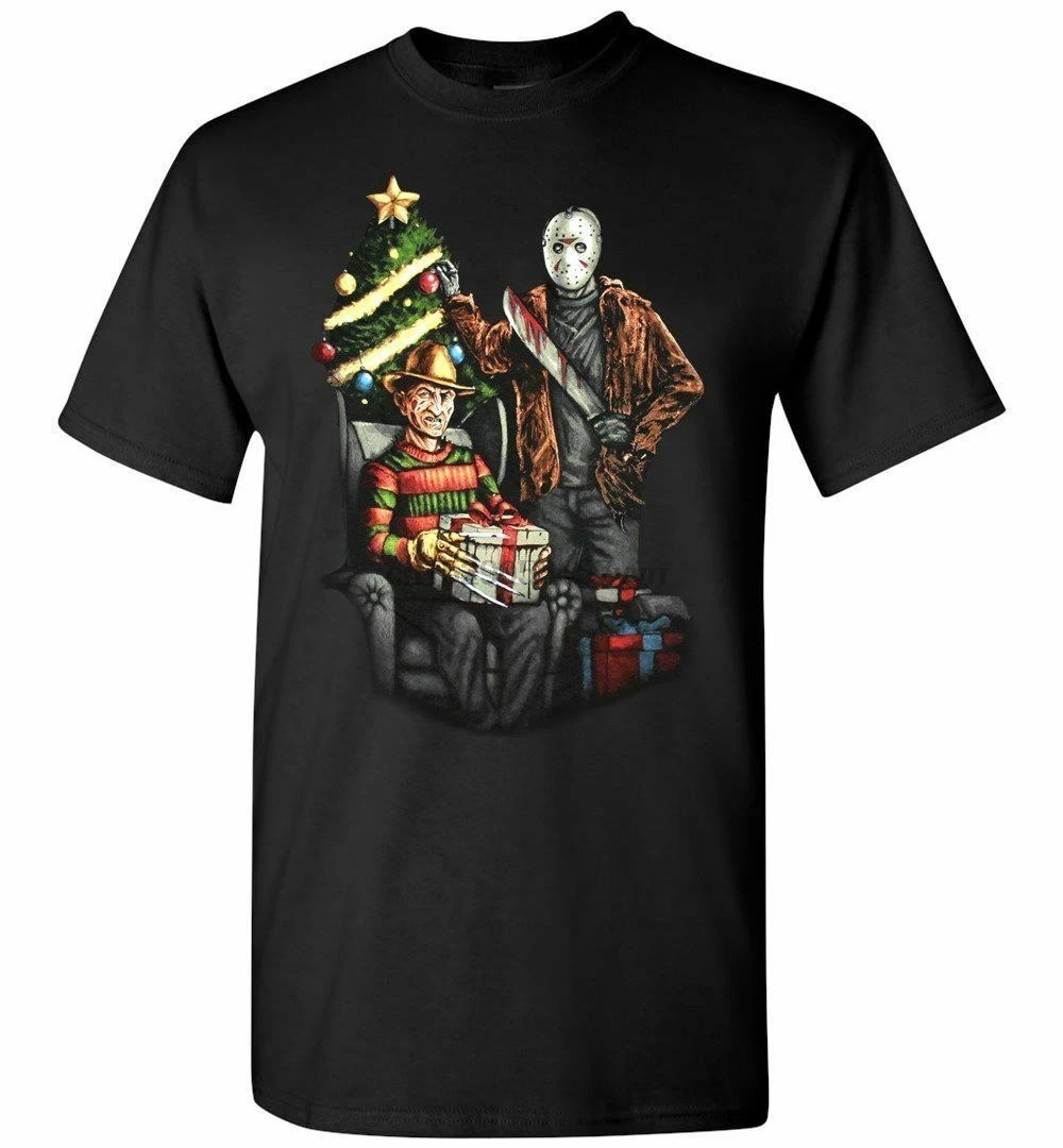 Freddy Horror Christmas Michael Myers T-Shirt |