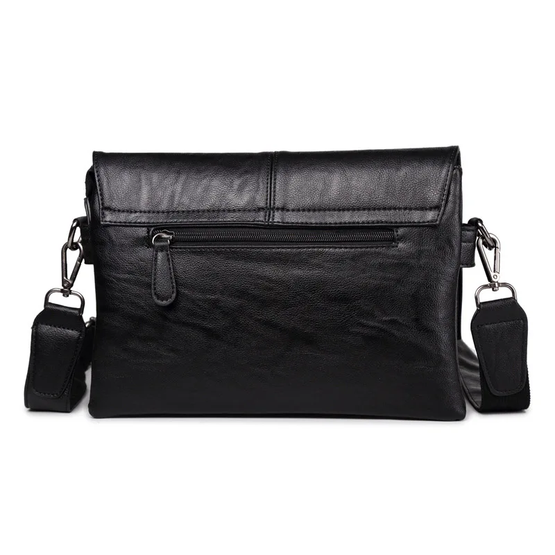 Брендовый мужской портфель из искусственной кожи сумка мессенджер для