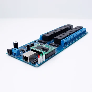 

16-channel Network Relay Module Industrial 12V DC Relay Remote Control Board Relay Switch