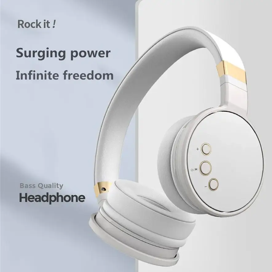New Arrival Wireless Bluetooth 5.0 Headphones Foldable Sports Headset Stereo Music Earphone With Microphone Handfree MP3 Player
