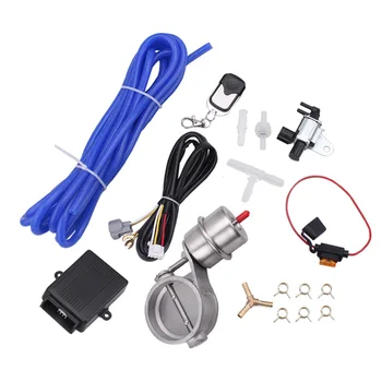 

RASTP-D63 Universal Wireless Remote Vacuum Exhaust Cutout Valve Controller Set With Remote 2.5'' 63MM RS-BOV042-2.5”-New