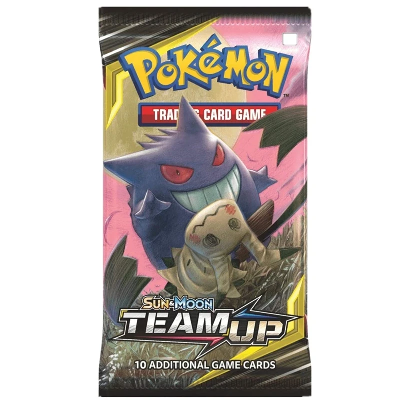 324 шт Pokemon card TCG: Sun& Moon TEAM UP Edition 36 упаковок в коробке коллекционные торговые карты игра детская игрушка подарок
