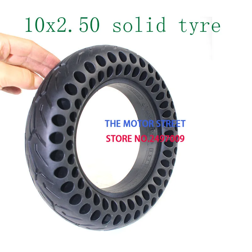 10 дюймов Твердые Tyre10x2.50Tire подходит для электрического самокат Баланс колеса велосипеда шины 10x2,5 надувная шина и внутренняя трубка