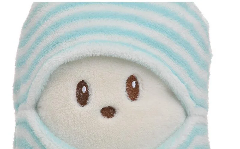 MOTOHOOD Cute Cartoon Kids Blankets Fleece Baby Blankets Newborn Muslin Blanket Velvet Muslin Swaddle Wrap  Sleeping quilt (4)