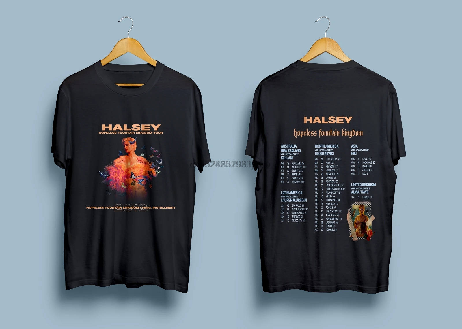 Halsey Hopeless Fountain Kingdom Tour 2018 Mens T Shirt Size S 2xl T Shirts Aliexpress Halsey Hopeless Fountain Kingdom Tour 2018 Mens T Shirt Size S 2xl T Shirts Aliexpress