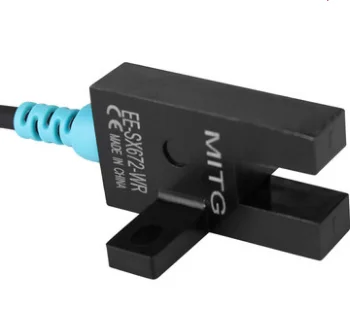 Фотоэлектрический выключатель типа U-slot EE-SX672-WR датчик концевой датчик NPN нормально открыт нормально закрытый регулируемый