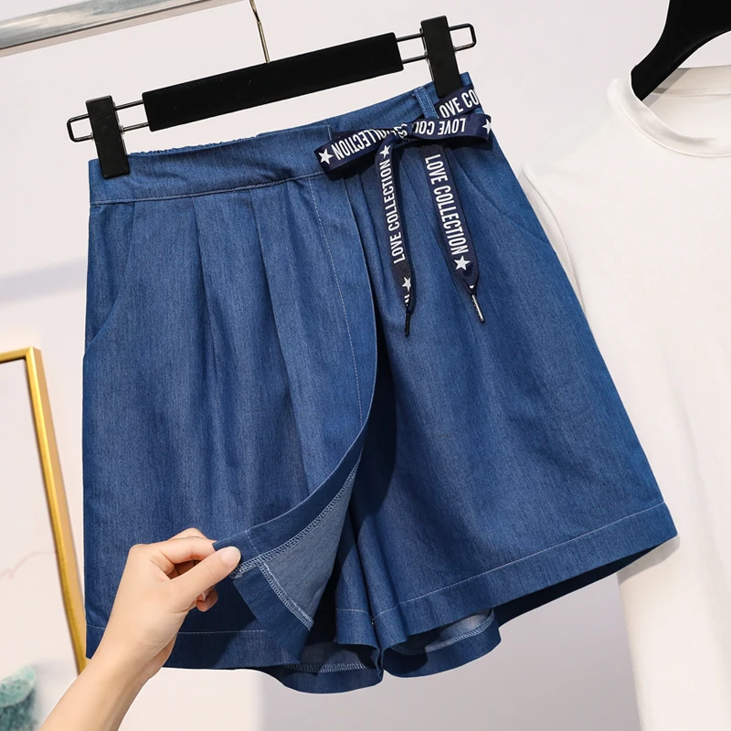 Susina Womens Shorts Plus Size 3X Gray Blue Pull On Elastic Waist Pockets NEW
