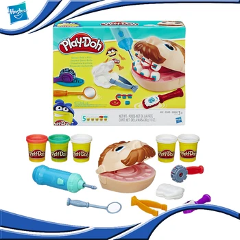 

Hasbro Playdoh Clay Play Dough Color Mud Plasticine Set Kids Pretend Dentist Modeling Kits Educational For Children DIY Toy Gift