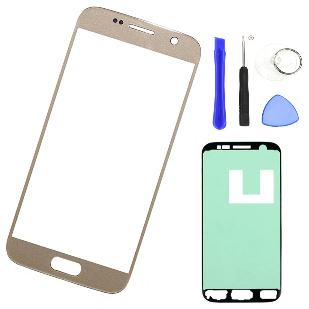 Стекло для сенсорного экрана телефона Samsung Galaxy S7 G930F G930FD G930 Оригинальный ЖК