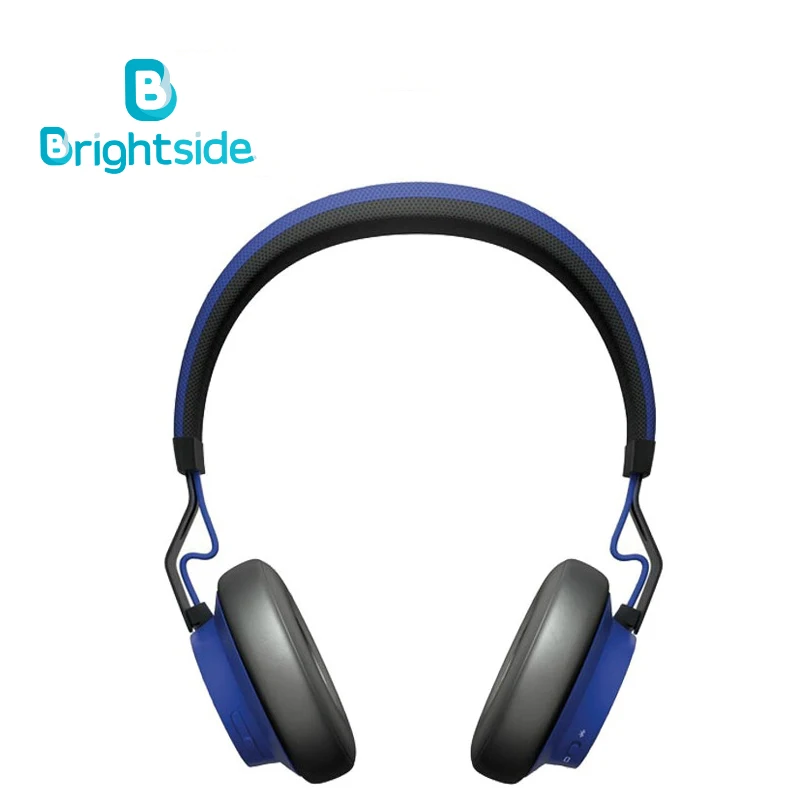 Brightside Wireless Bluetooth Headphone Deep Bass Headset Headphone Earphone Stereo With FM TF Card For Ipad Mobile Phone PC