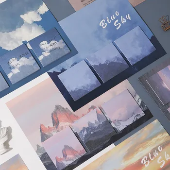 

Sea Of Clouds Mountains Sticky Notes 60sheets Multiple Editions Creative Scenery Post It Student Message Paper School Stationery