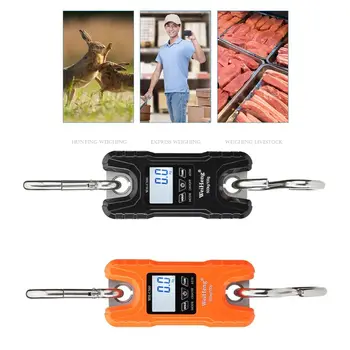 

Mini Mini Crane Scale Portable 500 kg / 1000 lb Heavy Duty Digital Hanging Scales LCD Display with Backlight for Home Farm
