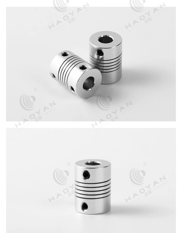 Giunto Albero 8mm-8mm In Alluminio - Per Stampanti 3D E CNC, Lunghezza 25mm - Foto 9