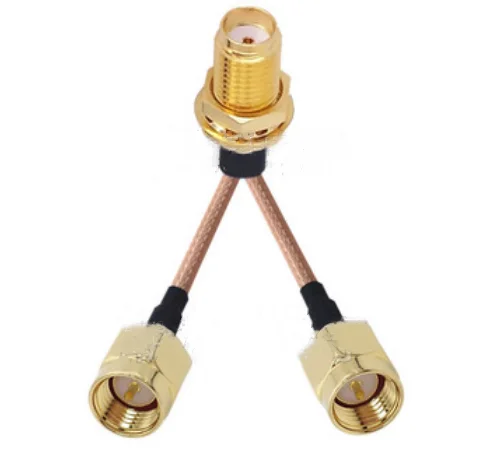 Cavo Di Prolunga RF A Spirale RG316 Da 1 M E 15 Cm, Connettore Splitter Combinatore Tipo N Femmina A~p137147456 - Foto 9