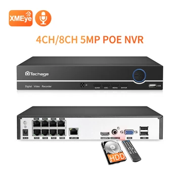 

8CH Surveillance CCTV Network Video Recorder VGA HDMI System P2P ONVIF 2MP 5MP Network Video Recorder XMEYE