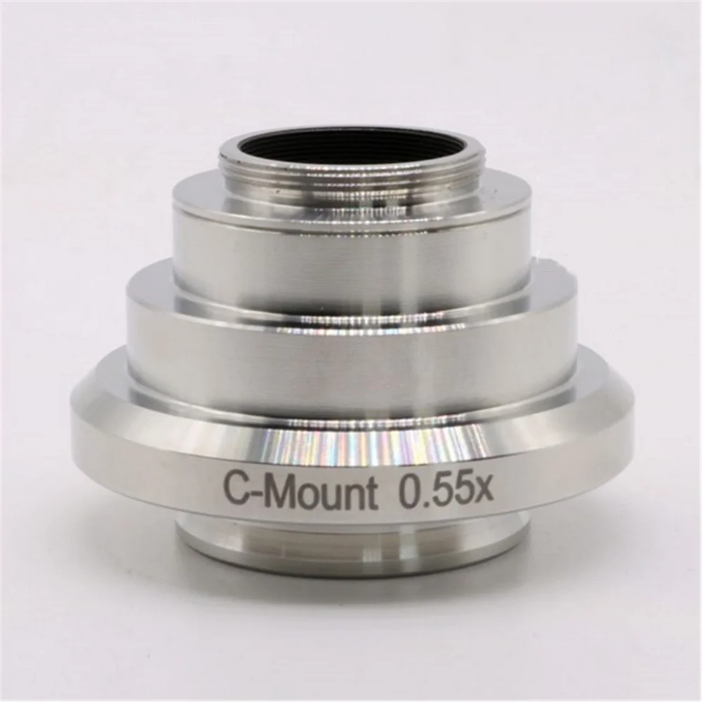 Leica устройства для микроскопа CCD камера телевизионный Интерфейс 1X 0.7X 0.55X 0.35X C-Mount адаптер