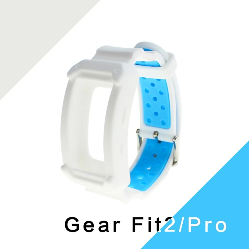 WT Мягкий Силиконовый Браслет Замена ремешка часов ремешок для samsung gear Fit 2 Pro/Fit2 Pro R365 ремешок браслет часы полосы - Цвет: WT