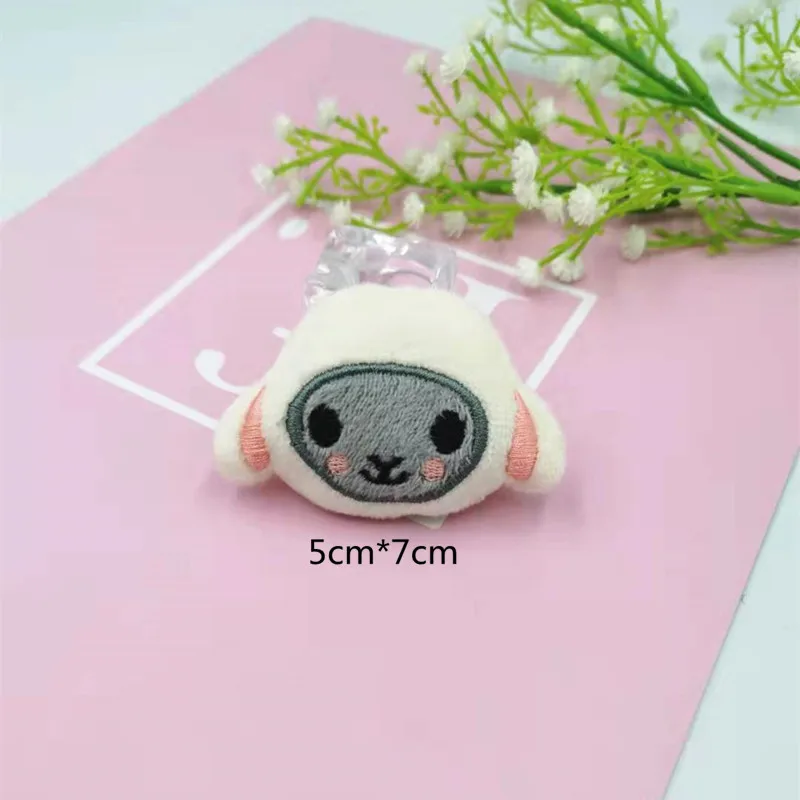 新款毛绒配件 可爱小孔龙小萌羊 宝宝袜童袜装饰品 毛绒胸针装饰 图片_高清大图 - 阿里巴巴 - 1 (2)