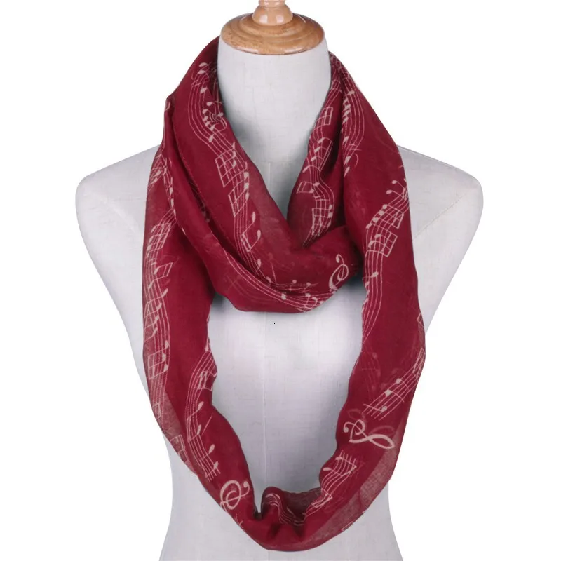Women  Scarves red 00065_6