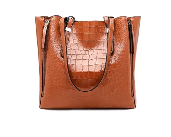 

Luxury Genuine Leather Women Handbags 2020 Brand Designer Female Totes Bag Simple Casual Leather Women Shoulder Bags Lady C1372