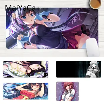 

MaiYaCa Top Quality Anime sexy girl Gamer Speed Mice Retail Small Rubber Mousepad Laptop Gaming Lockedge Mice Mousepad