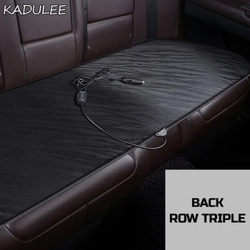 

KADULEE 12V Heated car seat cover for Nissan all models note qashqai almera juke x-trail leaf teana tiida altima Winter Pad