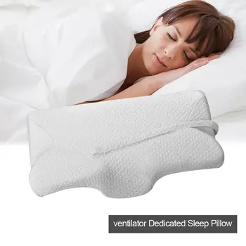 

1 Pcs Ventilator Special Memory Foam Sleep Pillow Butterfly Protective Neck Orthopedic Memory Cotton Pillow