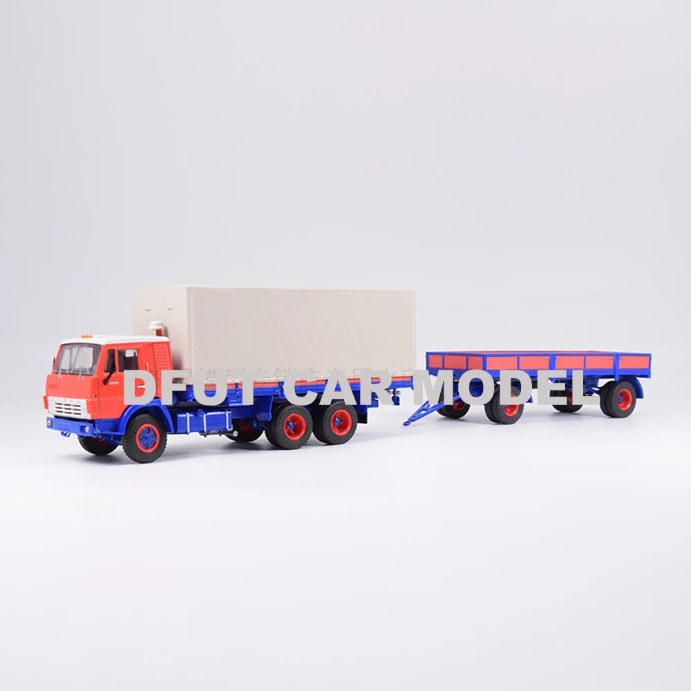 Масштаб 1:43 игрушка из сплава российский тяжелый строительный грузовик модель