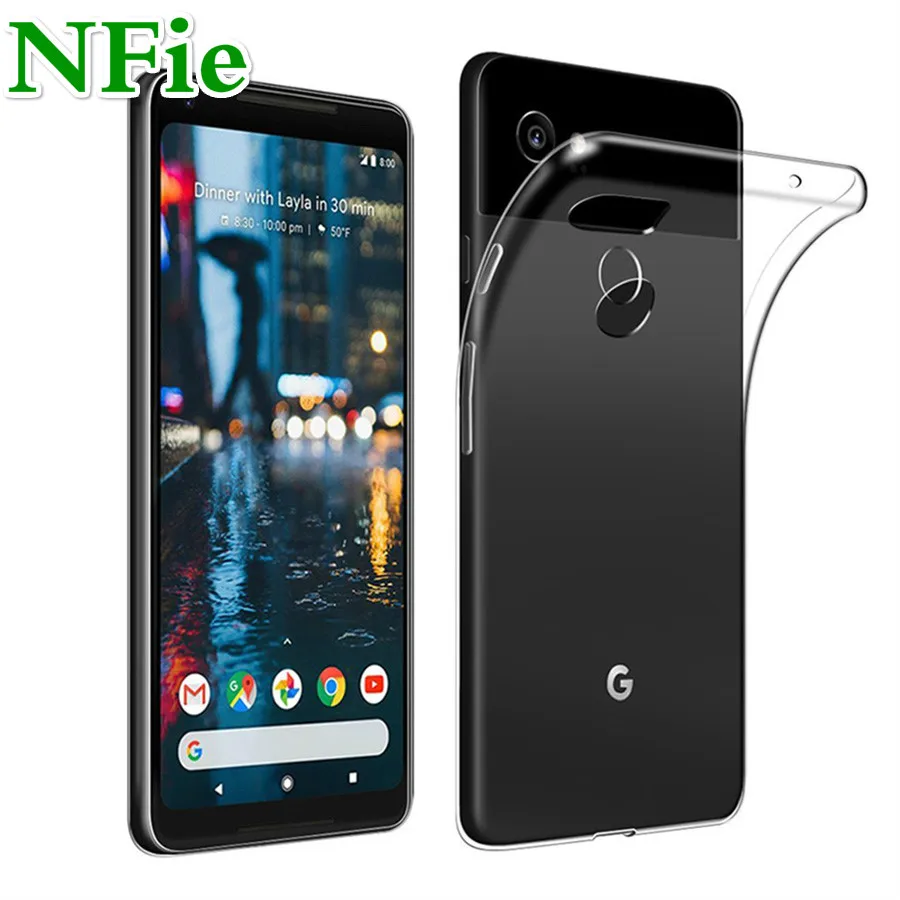 

Transparent TPU Silicone Phone Cases for Google Pixel 4 4 XL 3A Back Cover Clear Full Protective Pixel 3Lite Pixel 3AXL